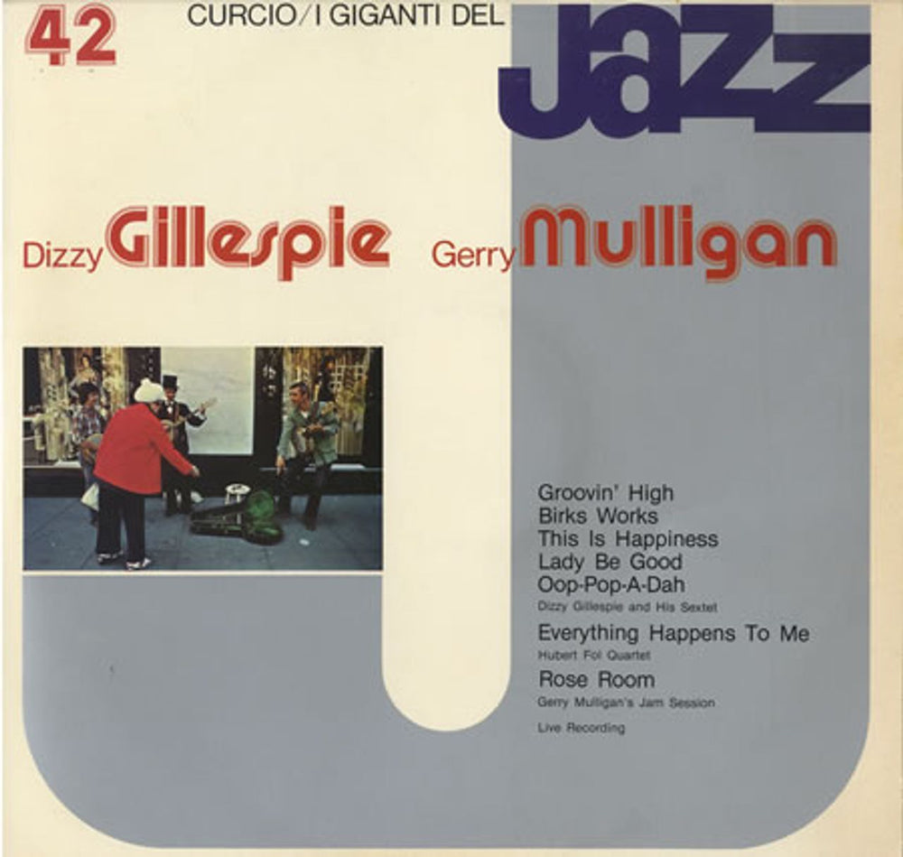 Various-Jazz I Giganti Del Jazz #42 Italian vinyl LP album (LP record) GJ-42