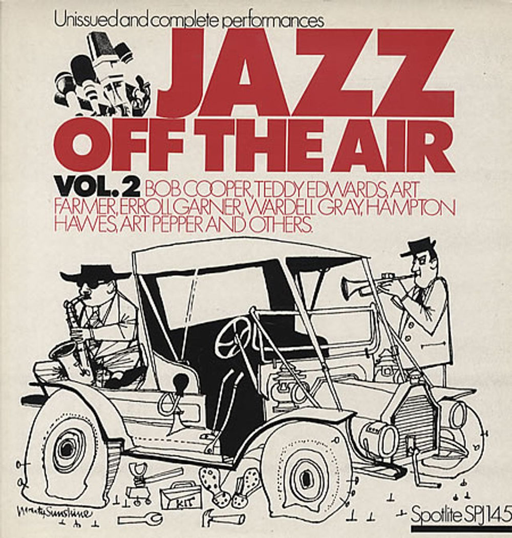 Various-Jazz Jazz Off The Air Vol. 2 UK vinyl LP album (LP record) SPJ145