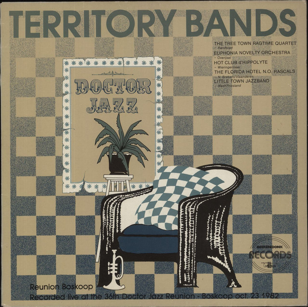 Various-Jazz Territory Bands Dutch vinyl LP album (LP record) BR99916