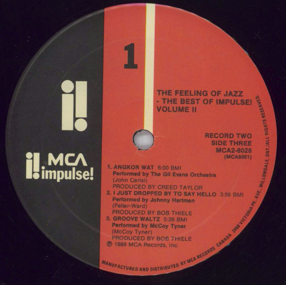 Various-Jazz The Feeling Of Jazz - The Best Of Impulse! Volume II US 2-LP vinyl record set (Double LP Album) V-J2LTH826232