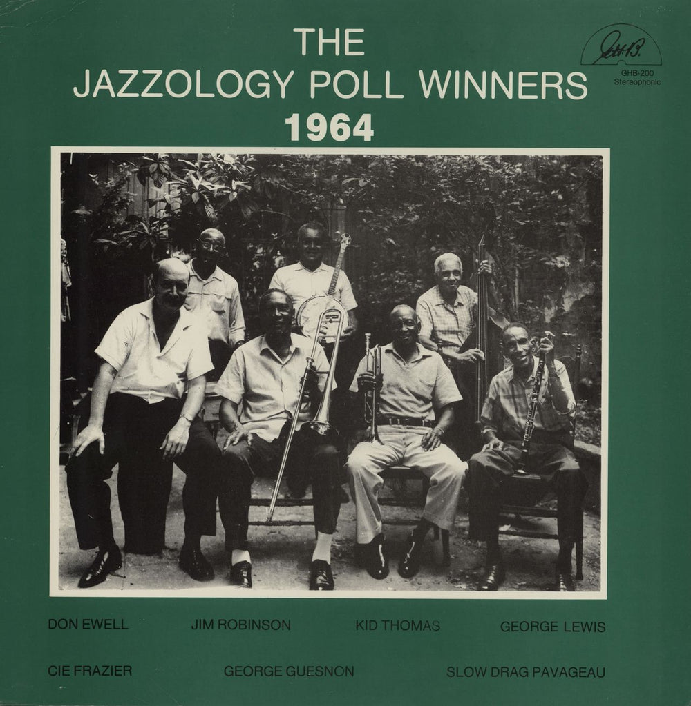 Various-Jazz The Jazzology Poll Winners: 1964 UK vinyl LP album (LP record) GHB-200