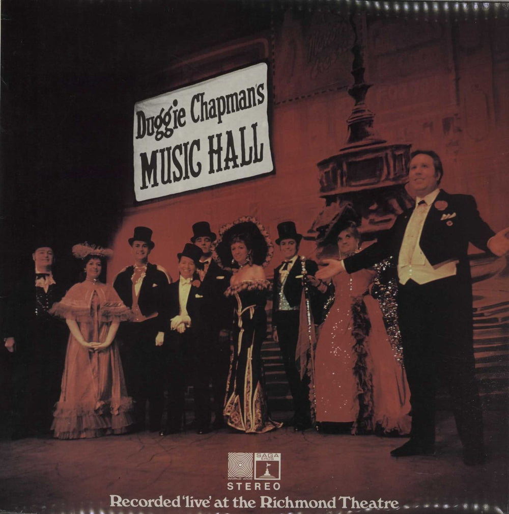 Various-Music Hall & Variety Duggie Chapman's Music Hall UK vinyl LP album (LP record) EROS8084