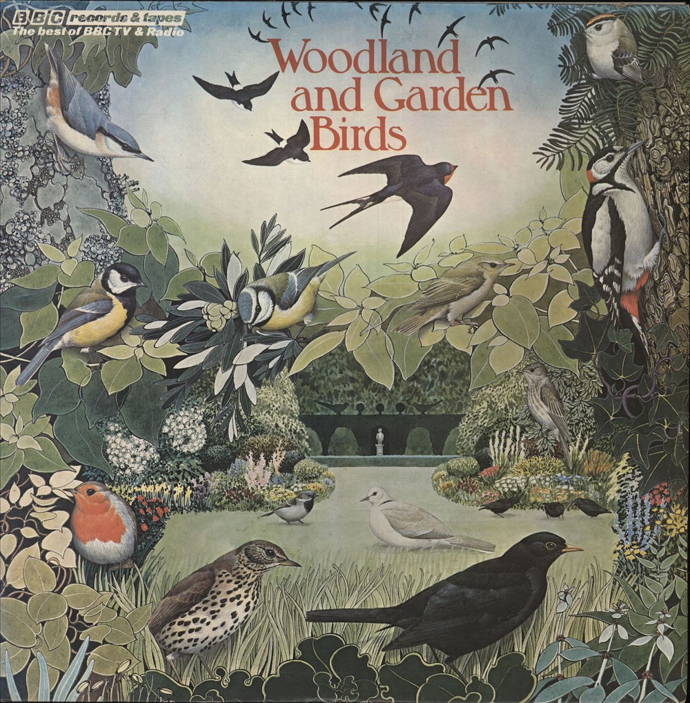 Various-Nature, Birds, Whales & Wildlife Woodland And Garden Birds UK 2-LP vinyl record set (Double LP Album) REF235