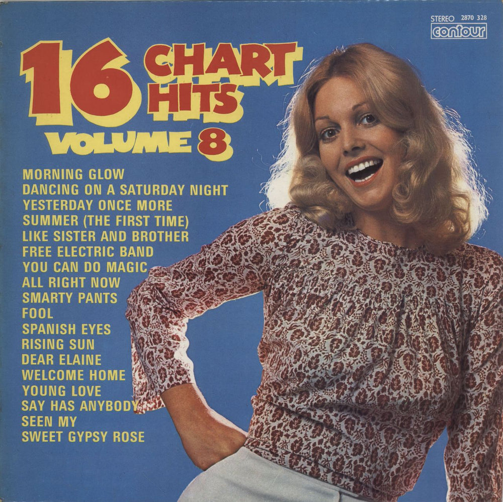 Various-Pop 16 Chart Hits Volume 8 UK vinyl LP album (LP record) 2870328