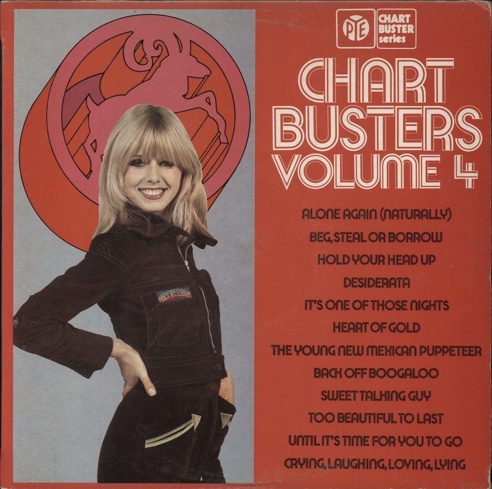 Various-Pop Chart Busters Volume 4 UK vinyl LP album (LP record) PCB15003