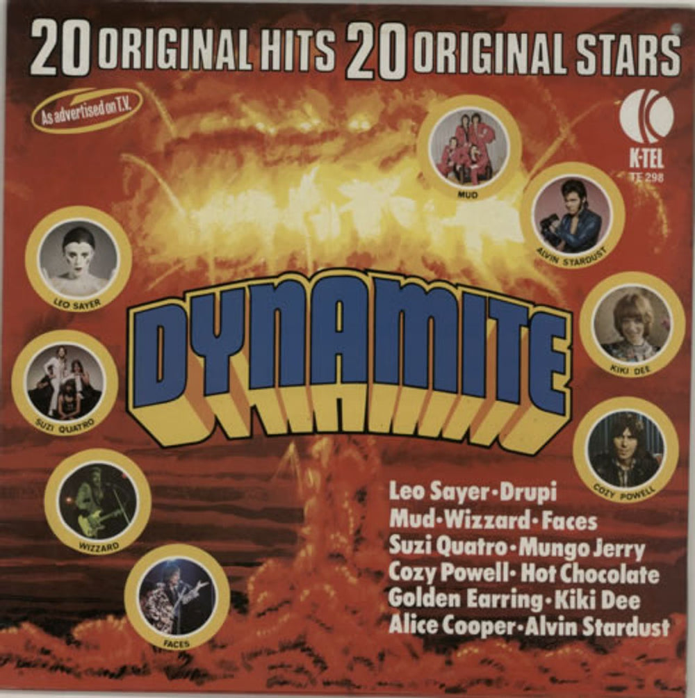 Various-Pop Dynamite US vinyl LP album (LP record) TE298