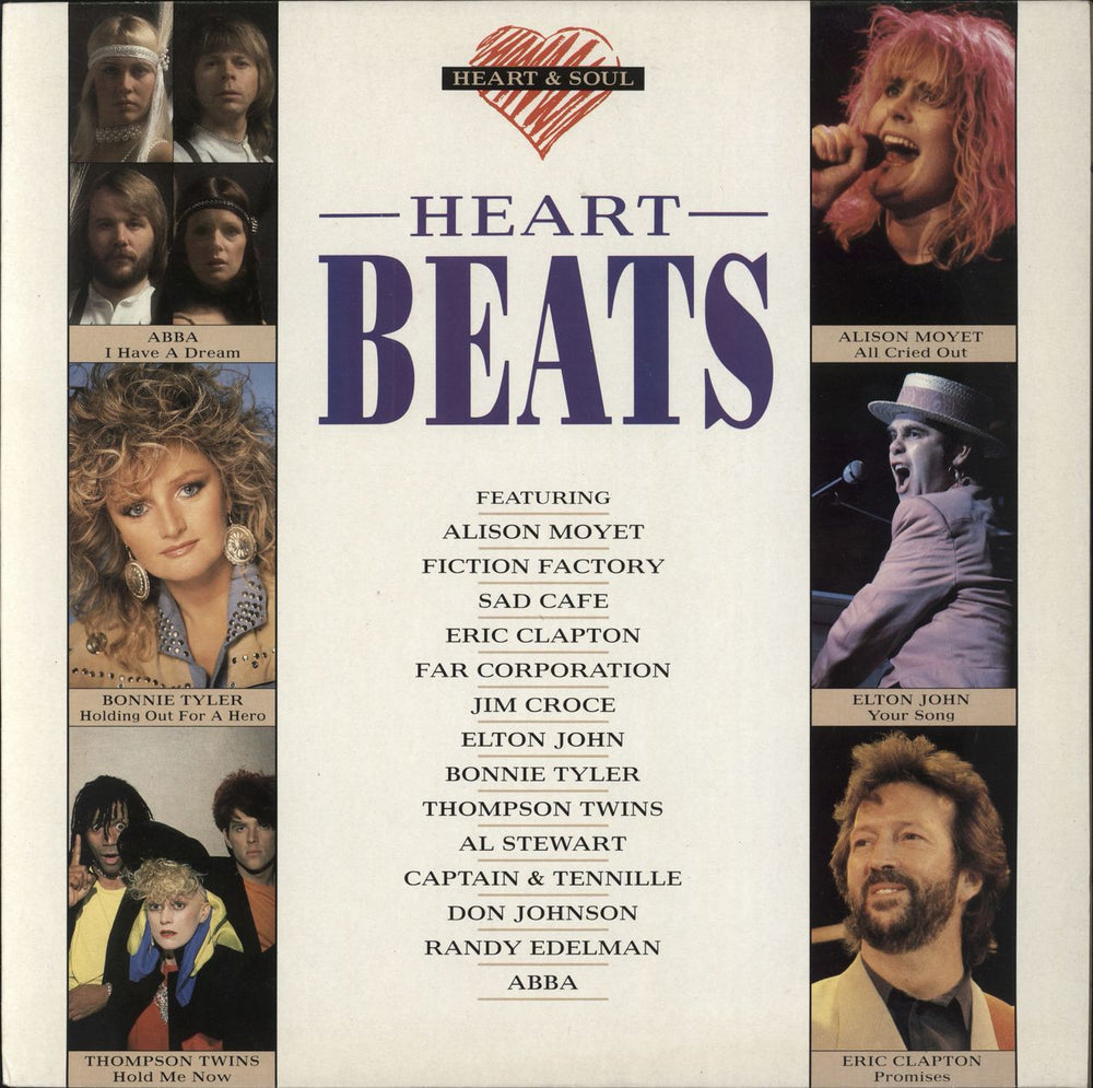 Various-Pop Heart Beats UK vinyl LP album (LP record) KNLP12010