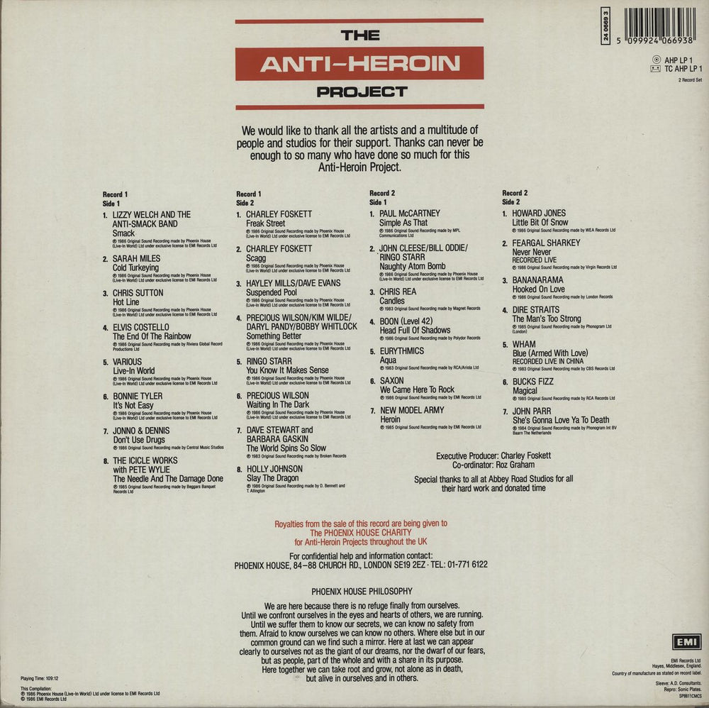 Various-Pop It's A Live-In World - EX UK 2-LP vinyl record set (Double LP Album) 7VA2LIT607314