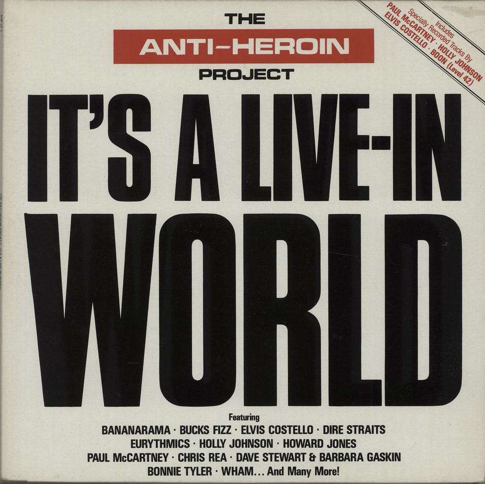 Various-Pop It's A Live-In World - EX UK 2-LP vinyl record set (Double LP Album) AHPLP1