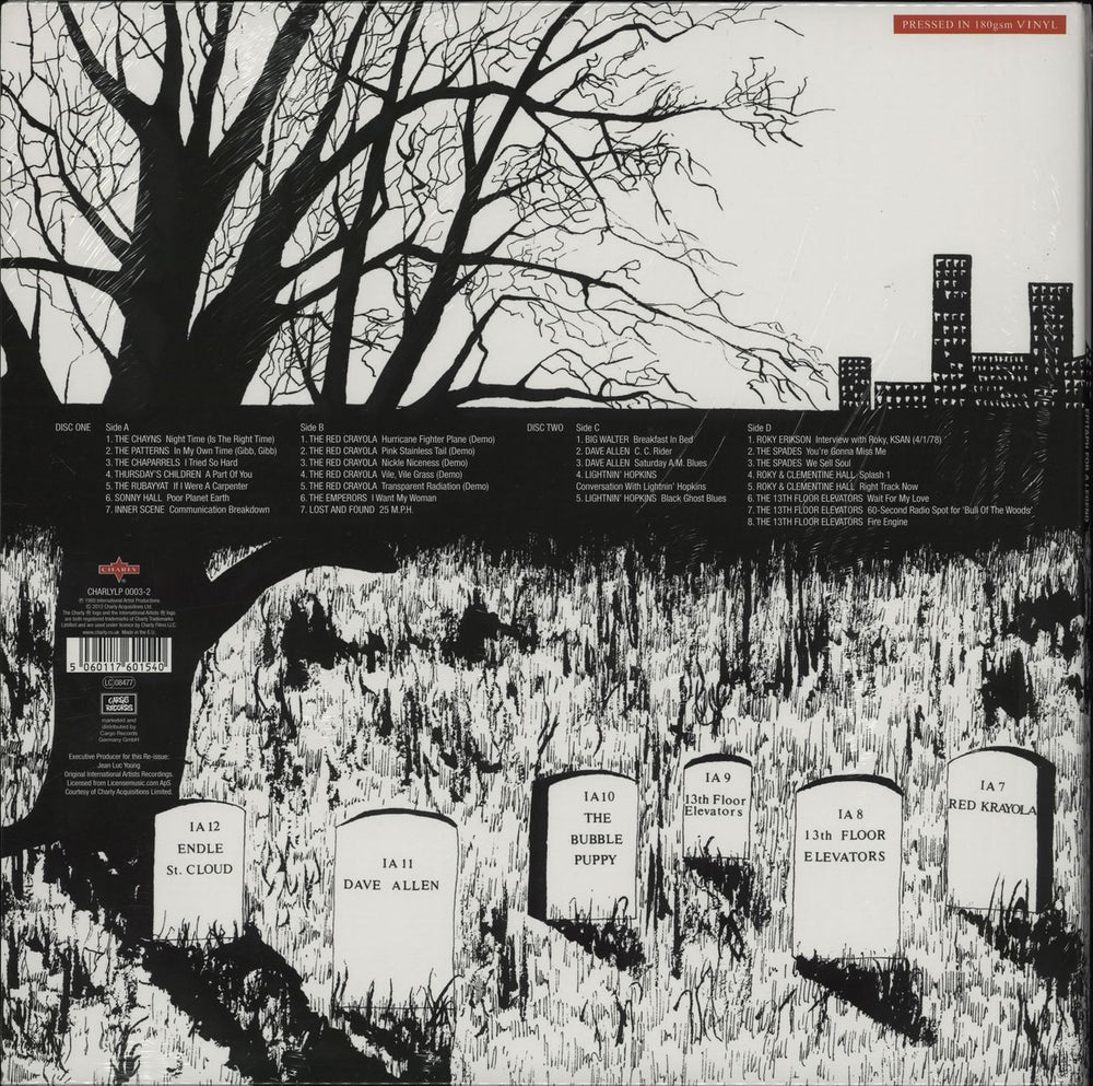 Various-Prog & Psych Epitaph For A Legend UK 2-LP vinyl record set (Double LP Album) 5060117601540