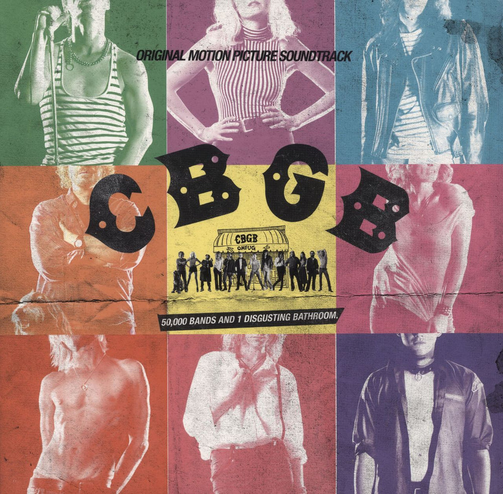 Various-Punk & New Wave CBGB (Original Motion Picture Soundtrack) - Pink Vinyl US 2-LP vinyl record set (Double LP Album) OVLP-74