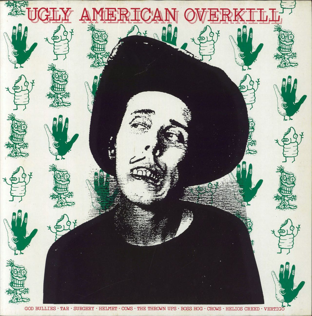 Various-Punk & New Wave Ugly American Overkill US vinyl LP album (LP record) ARR17/140