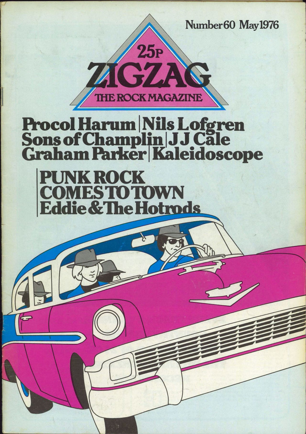 Various-Punk & New Wave Zig Zag #60 UK magazine MAY 1976