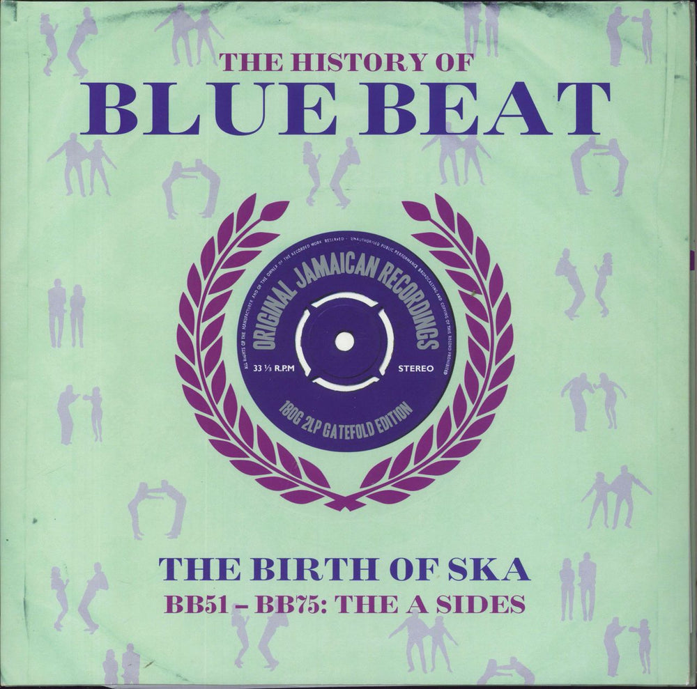 Various-Reggae & Ska The History Of Blue Beat - The Birth Of Ska BB51 - BB75 A Sides UK 2-LP vinyl record set (Double LP Album) NOT2LP175