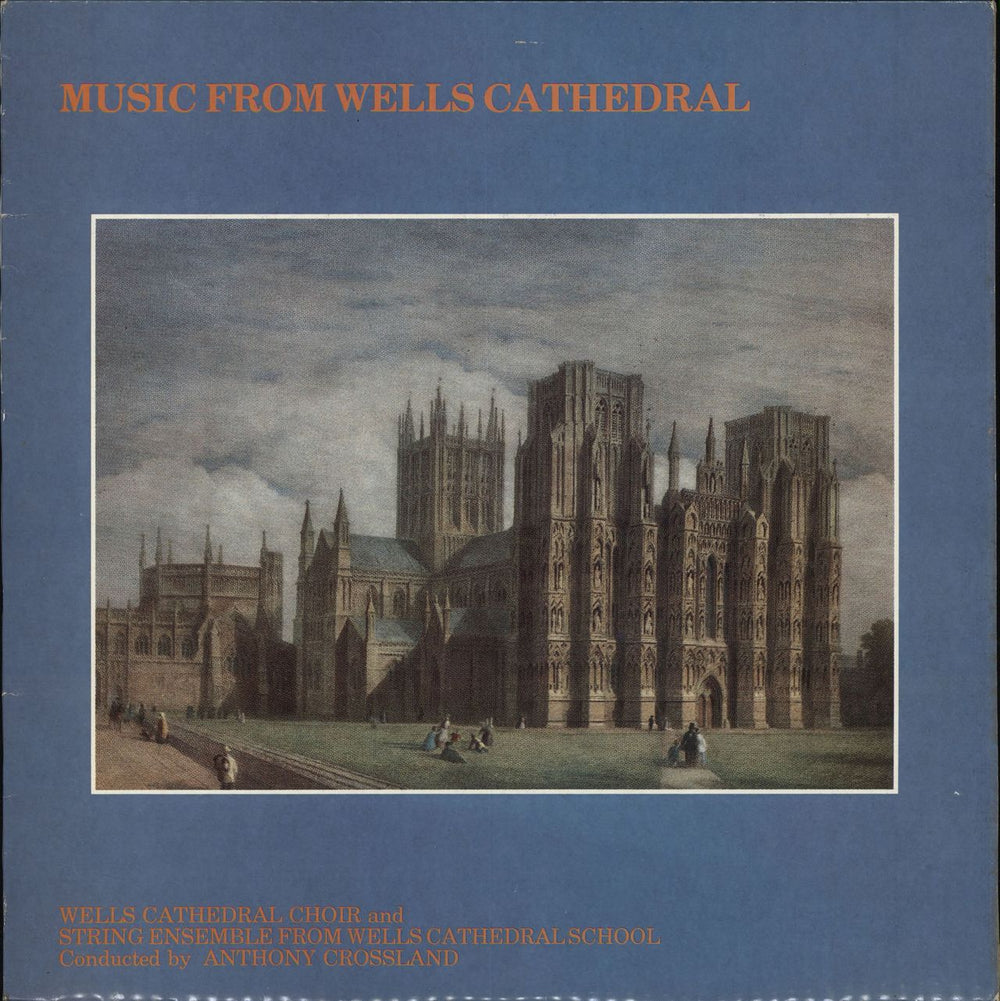 Various-Religious Music From Wells Cathedral UK vinyl LP album (LP record) APS308