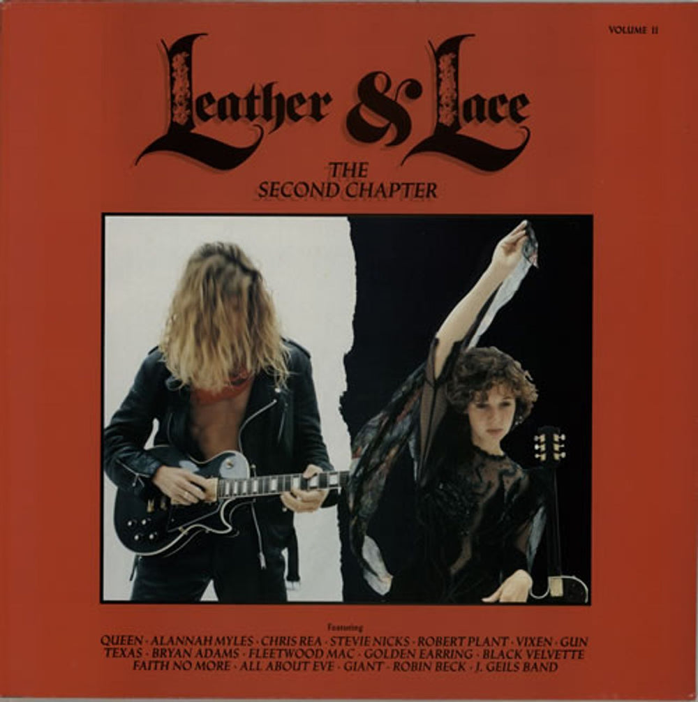 Various-Rock & Metal Leather & Lace - First & Second Chapter UK 2-LP vinyl record set (Double LP Album) RVA2LLE578504