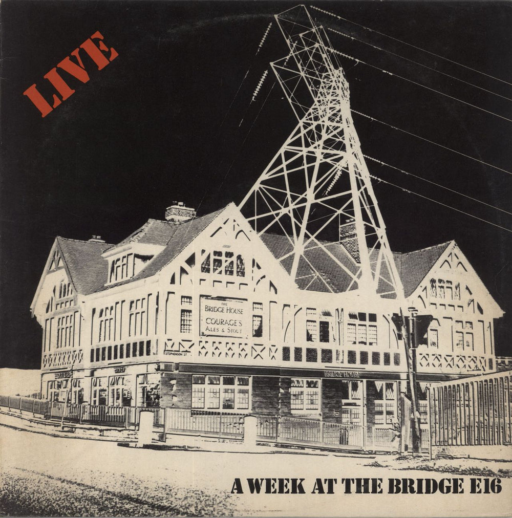 Various-Rock & Metal Live - A Week At The Bridge E16 UK 2-LP vinyl record set (Double LP Album) BHLP001