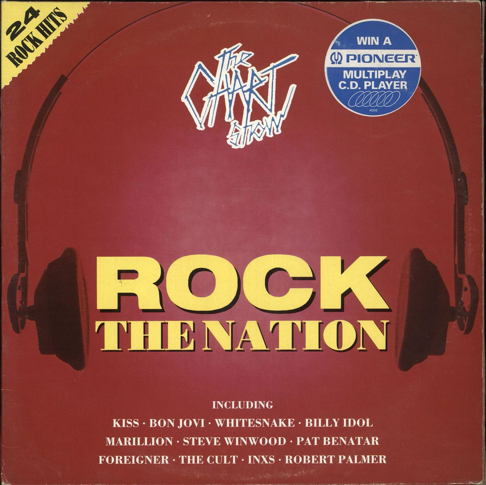 Various-Rock & Metal Rock The Nation - Stickered Sleeve UK 2-LP vinyl record set (Double LP Album) ADD2