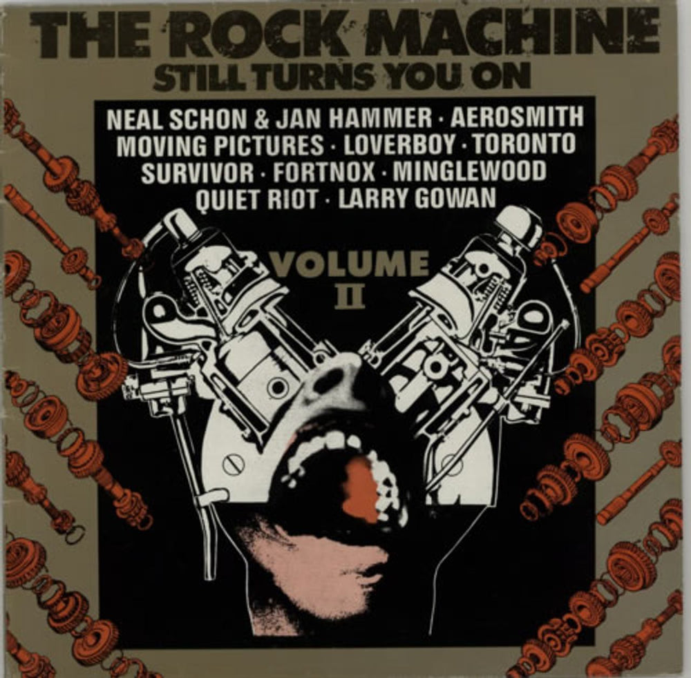 Various-Rock & Metal The Rock Machine Still Turns You On - Vols 1 & 2 UK 2-LP vinyl record set (Double LP Album) RVA2LTH596785