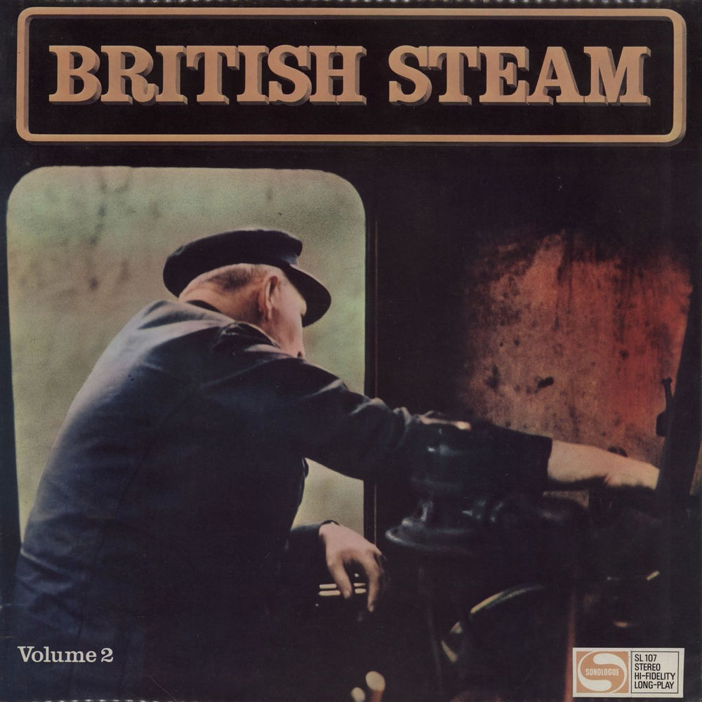 Various-Trains British Steam Volume 2 UK vinyl LP album (LP record) SL107