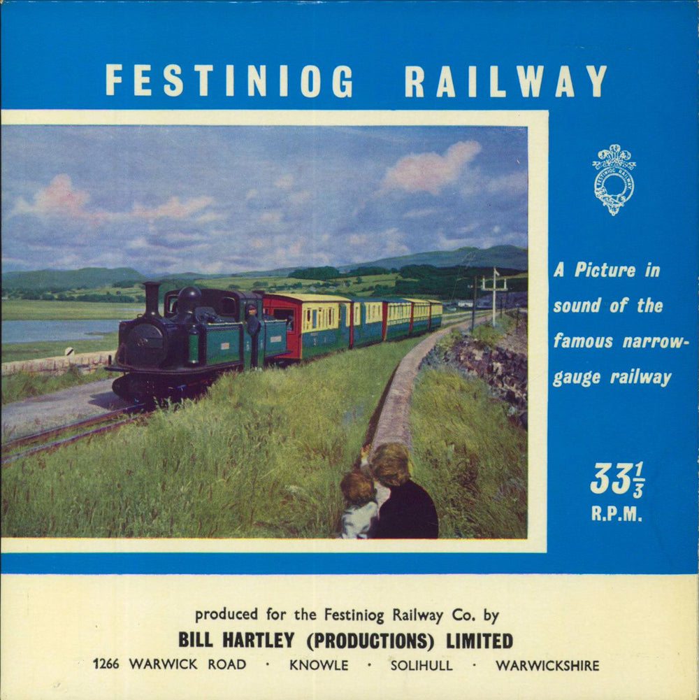 Various-Trains The Festiniog Railway EP UK 7" vinyl single (7 inch record / 45) BHP7661