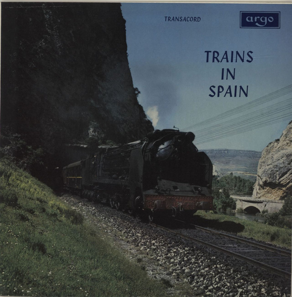 Various-Trains Trains In Spain UK vinyl LP album (LP record) DA106