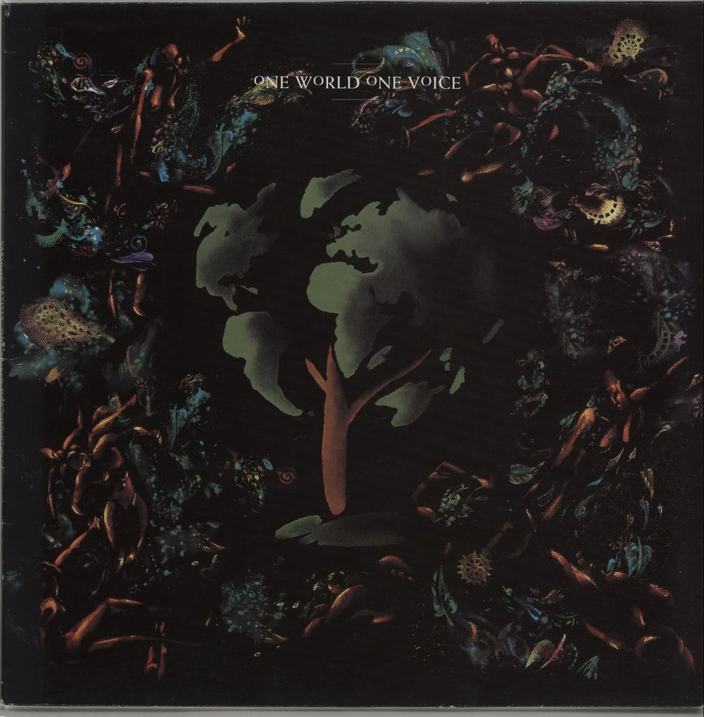 Various-World Music One World One Voice UK vinyl LP album (LP record) V2632