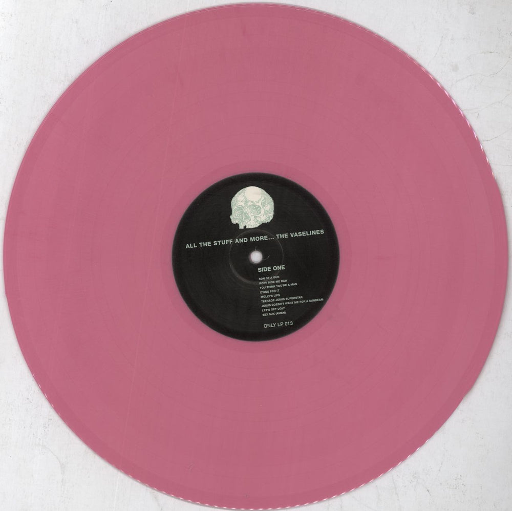 Vaselines All The Stuff And More - Pink Vinyl UK vinyl LP album (LP record) VASLPAL119519