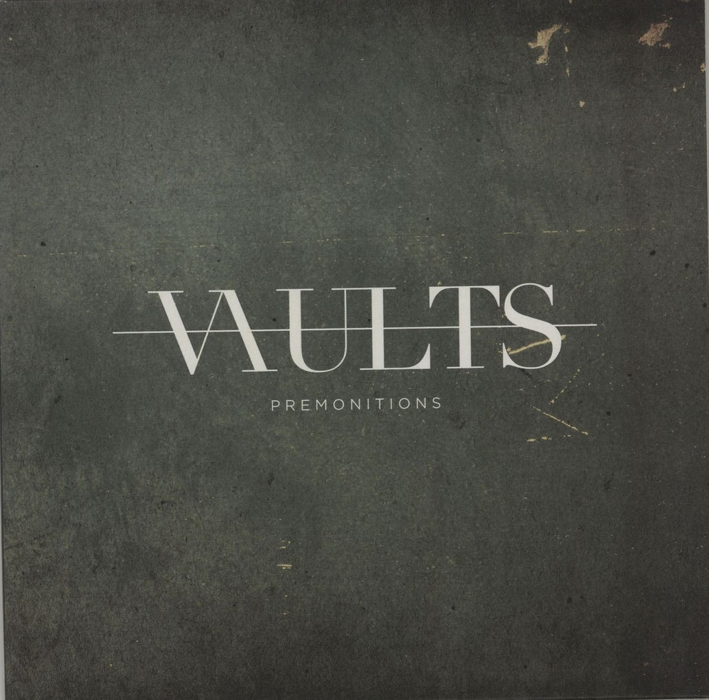 Vaults Premonitions - Heavyweight Vinyl UK 7" vinyl single (7 inch record / 45) ANTHEM0019