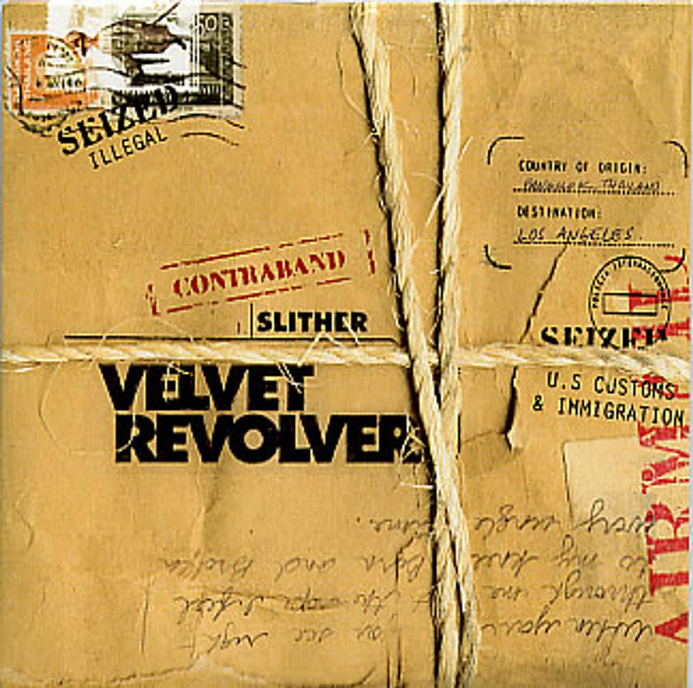 Velvet Revolver Slither UK Promo CD single (CD5 / 5") 82876610132