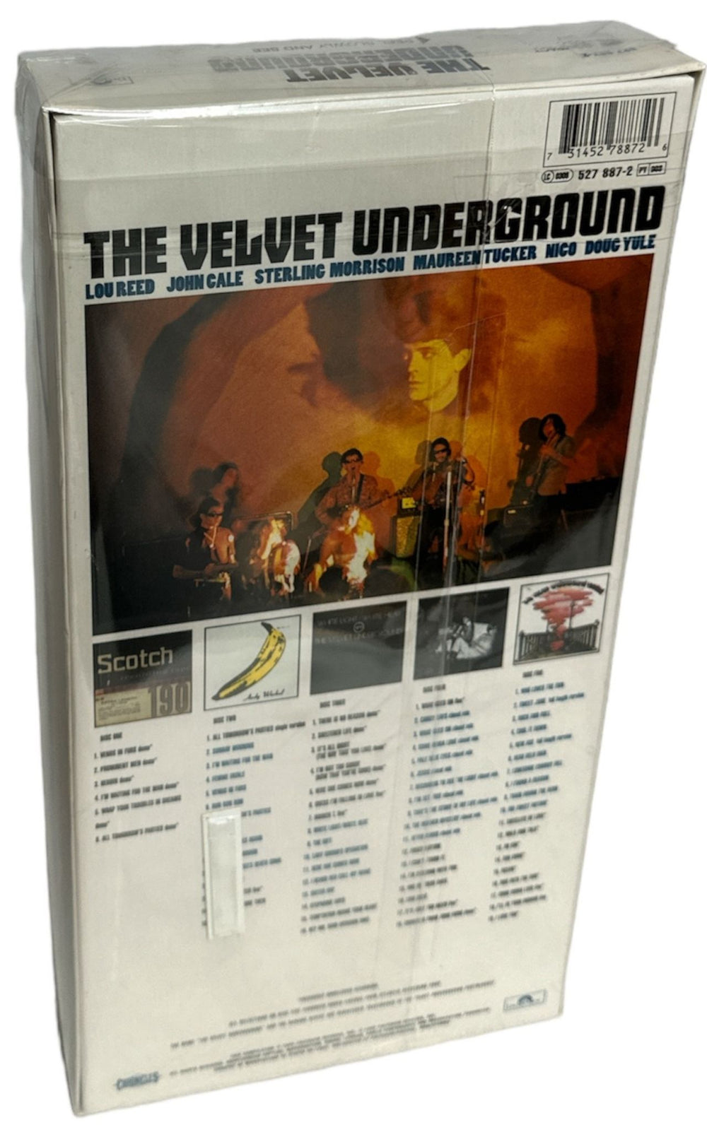 Velvet Underground Peel Slowly And See UK CD Album Box Set 731452788726