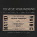 Velvet Underground The Complete Matrix Tapes UK 4-CD album set 00602547549013