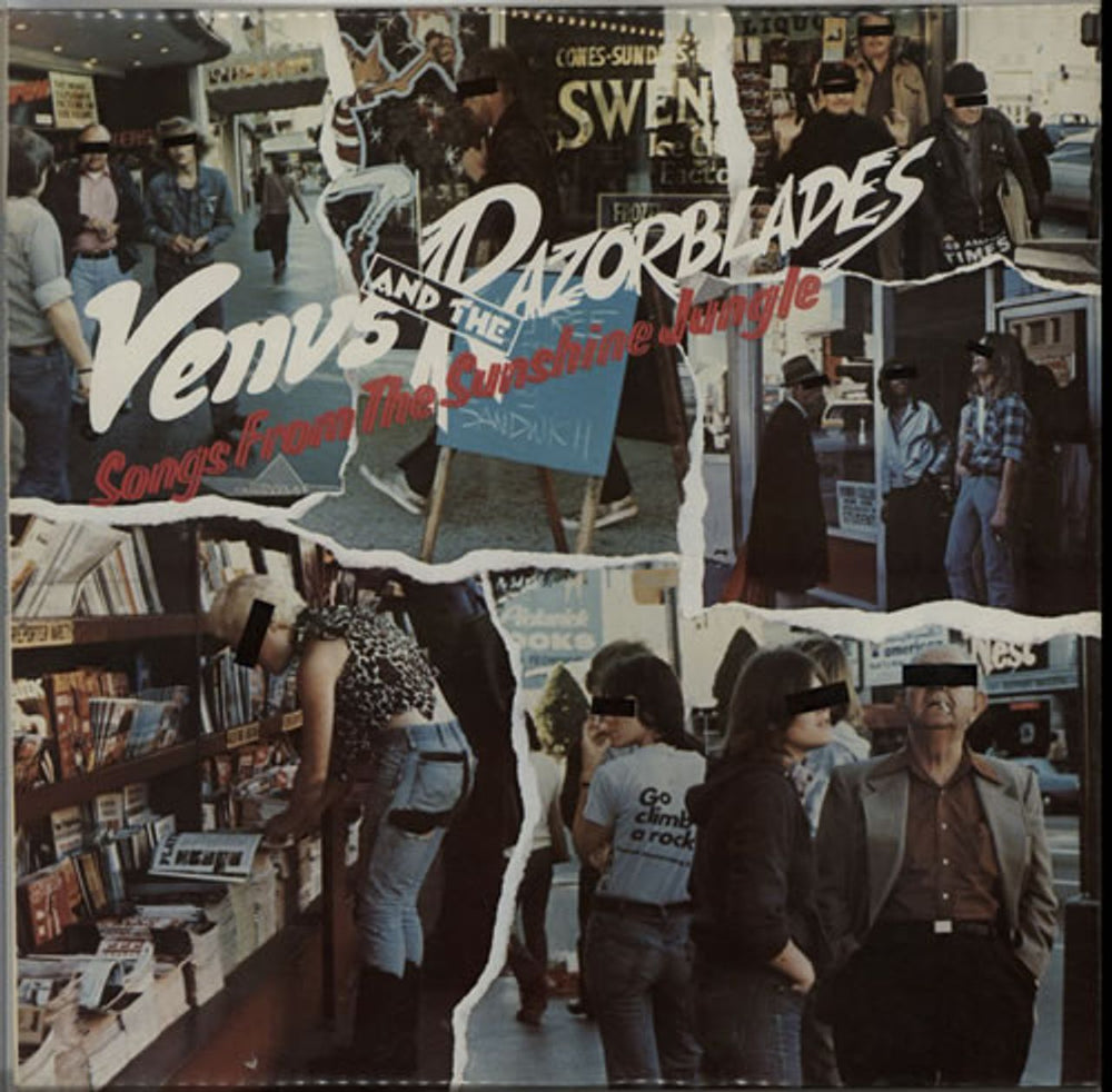 Venus And The Razorblades Songs From The Sunshine Jungle UK vinyl LP album (LP record) SRLP125