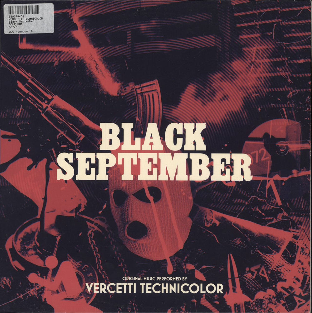 Vercetti Technicolor Black September Australian vinyl LP album (LP record) GDLP001