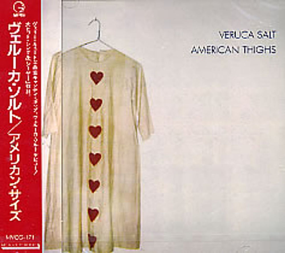 Veruca Salt American Thighs Japanese Promo CD album (CDLP) MVCG-171