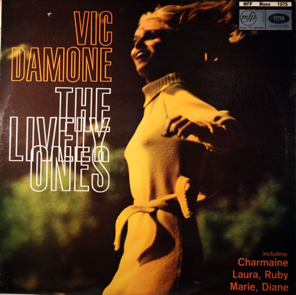 Vic Damone The Lively Ones UK vinyl LP album (LP record) MFP1075