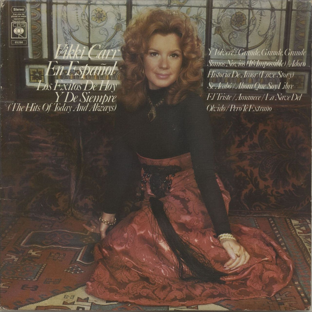 Vikki Carr En Español: Los Exitos De Hoy Y De Siempre UK vinyl LP album (LP record) 65266