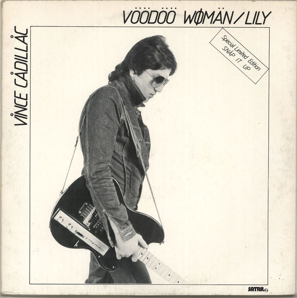 Vince Cadillac Voodoo Woman / Lily UK 12" vinyl single (12 inch record / Maxi-single) SAT135