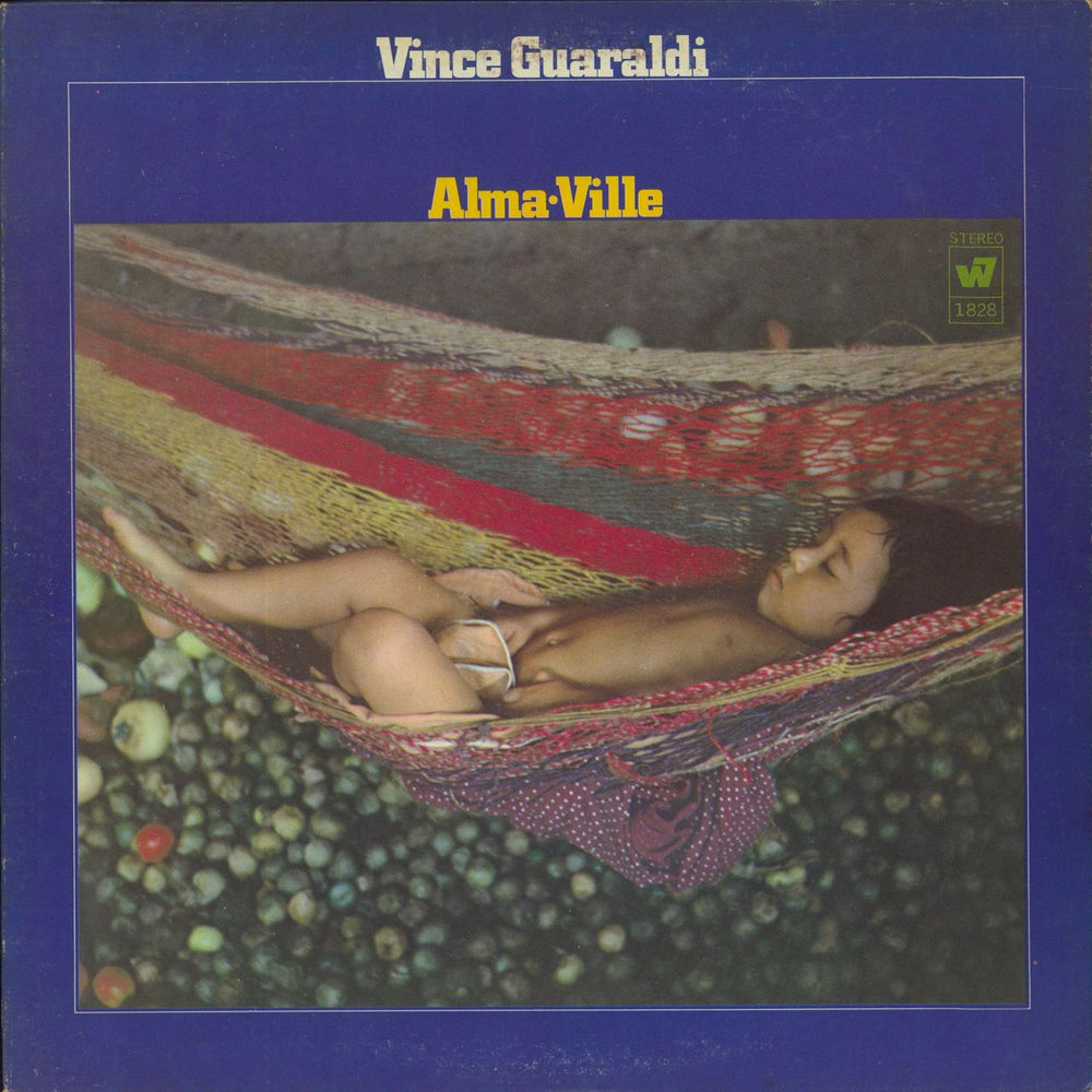 Vince Guaraldi Alma Ville - Promotional Copy US Promo vinyl LP album (LP record) WS1828