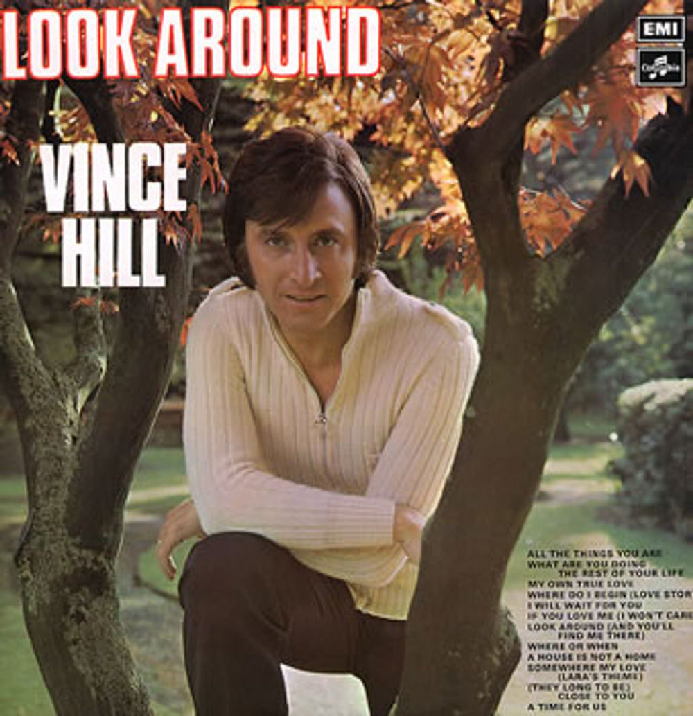 Vince Hill Look Around (And You'll Find Me There) UK vinyl LP album (LP record) SCX6482