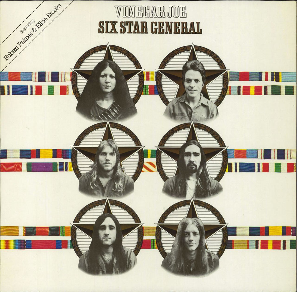 Vinegar Joe Six Star General German vinyl LP album (LP record) 200429-270