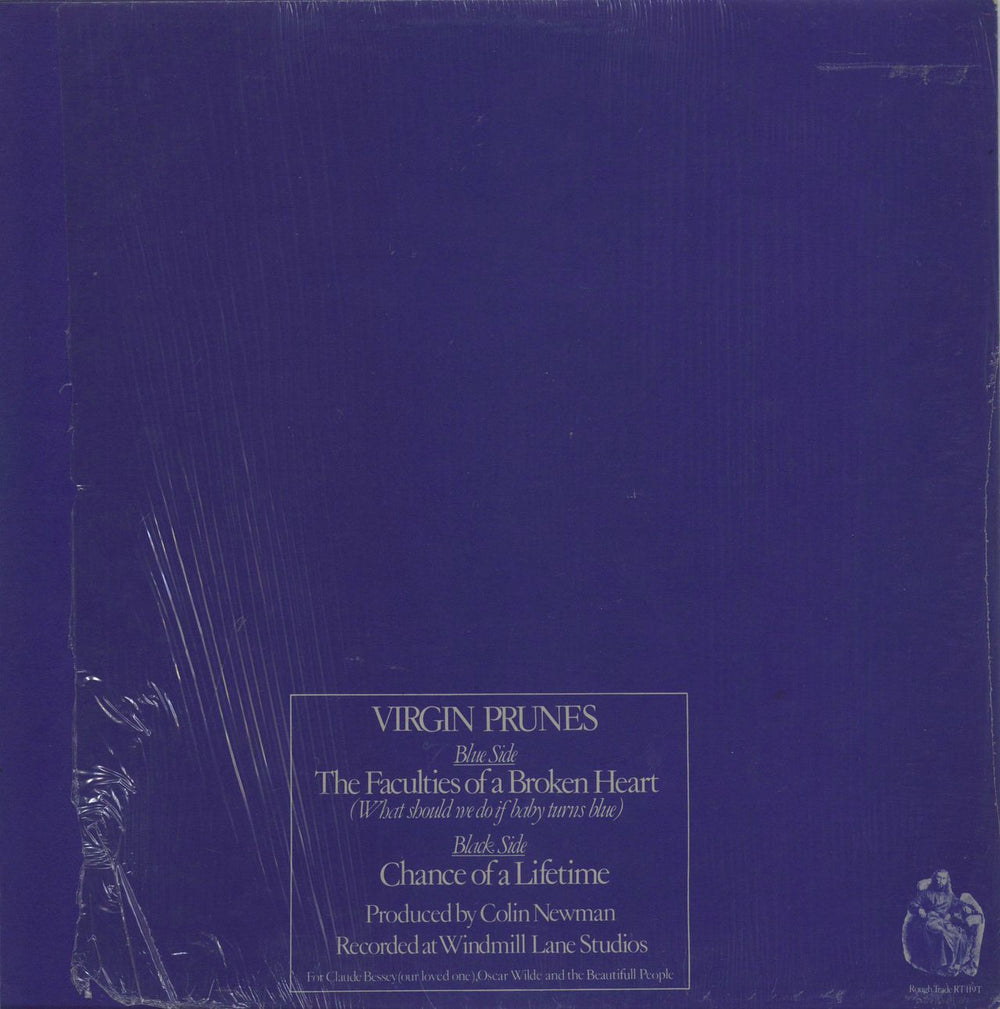 Virgin Prunes The Faculties Of A Broken Heart - Shrink UK 12" vinyl single (12 inch record / Maxi-single)