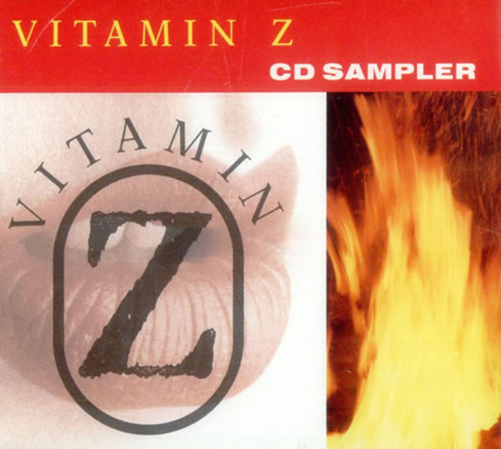 Vitamin Z Sharp Stone Rain - Album Sampler UK Promo CD single (CD5 / 5") VITZS1