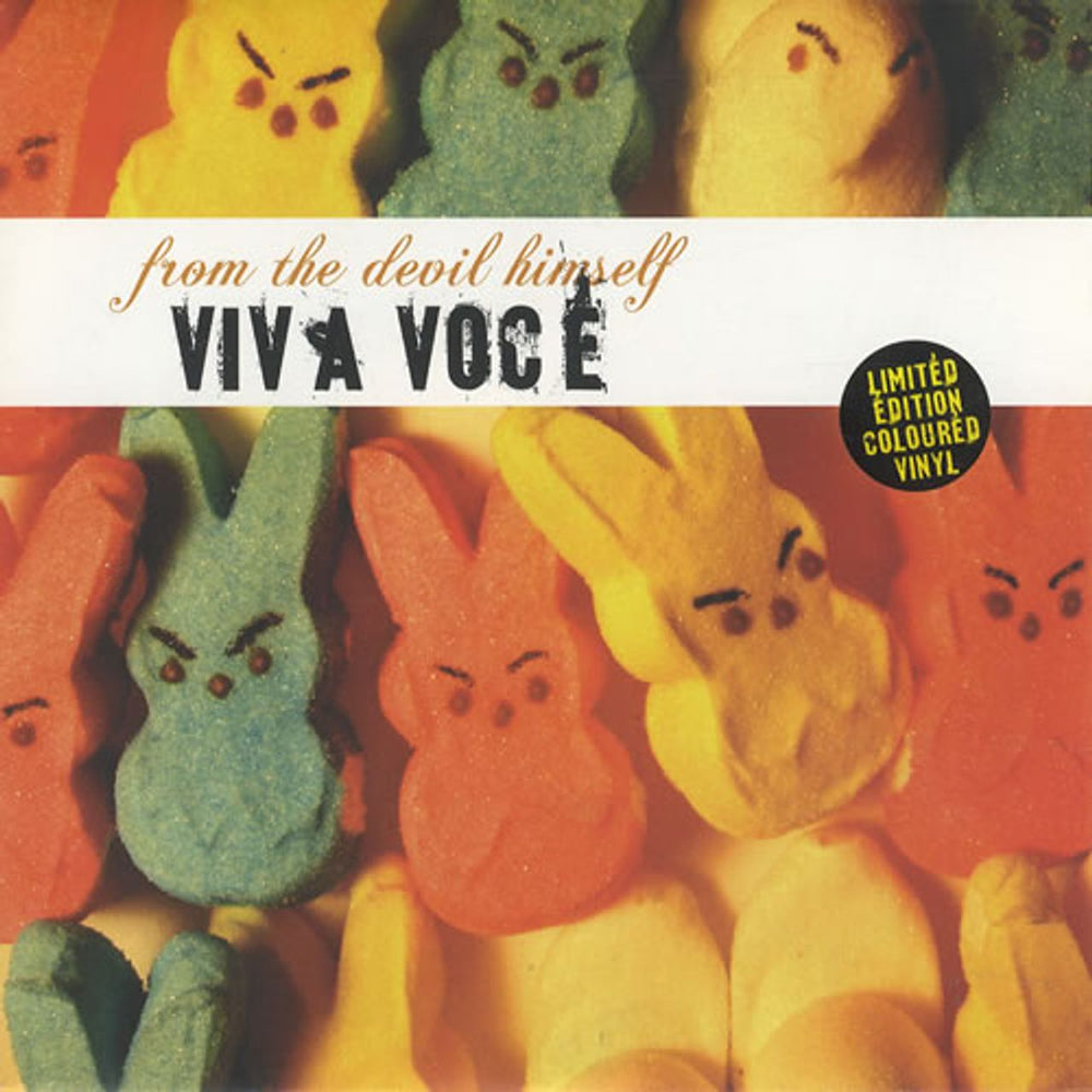 Viva Voce From The Devil Himself - Sky Blue Vinyl UK 7" vinyl single (7 inch record / 45) FTH023S