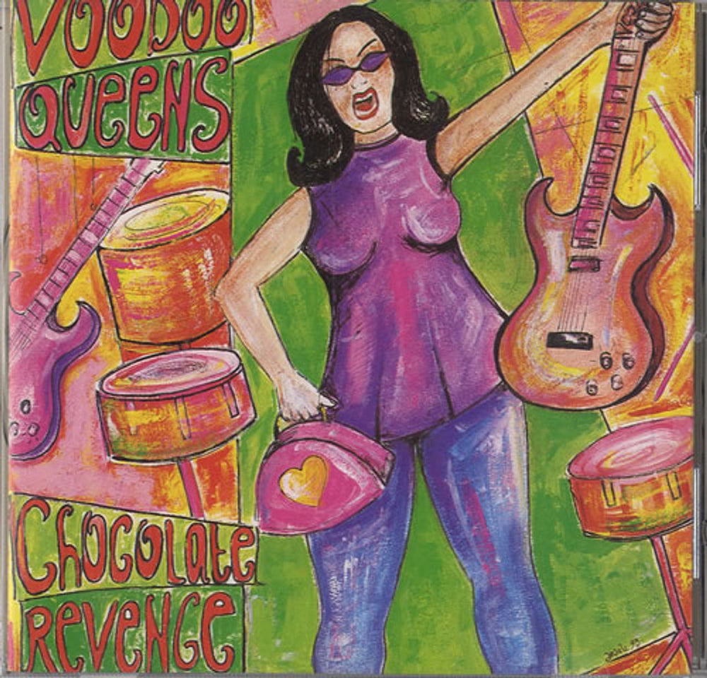 Voodoo Queens Chocolate Revenge UK CD album (CDLP) PURECD30