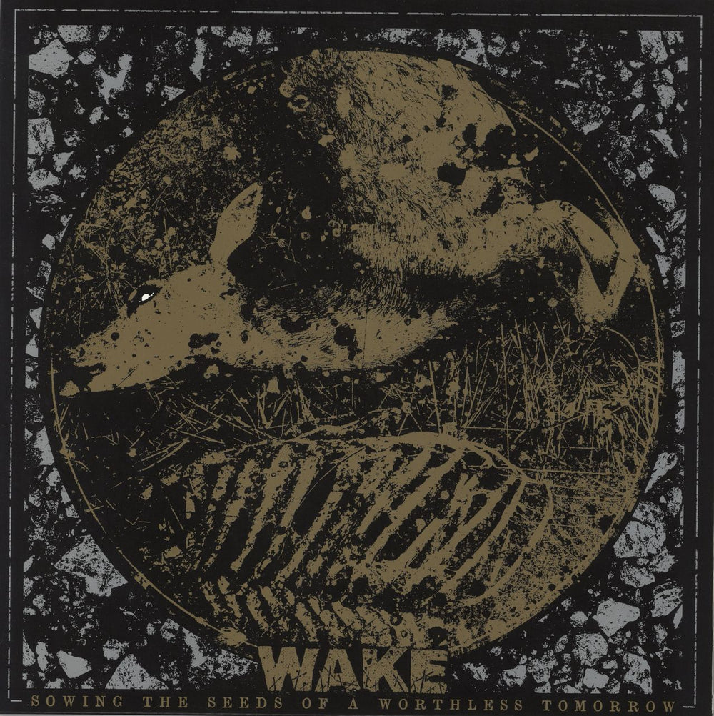 Wake Sowing The Seeds Of A Worthless Tomorrow - Gold Metallic And Silver Metallic Vinyl US vinyl LP album (LP record) TL147-1
