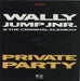 Wally Jump Junior Private Party UK 7" vinyl single (7 inch record / 45) USA624