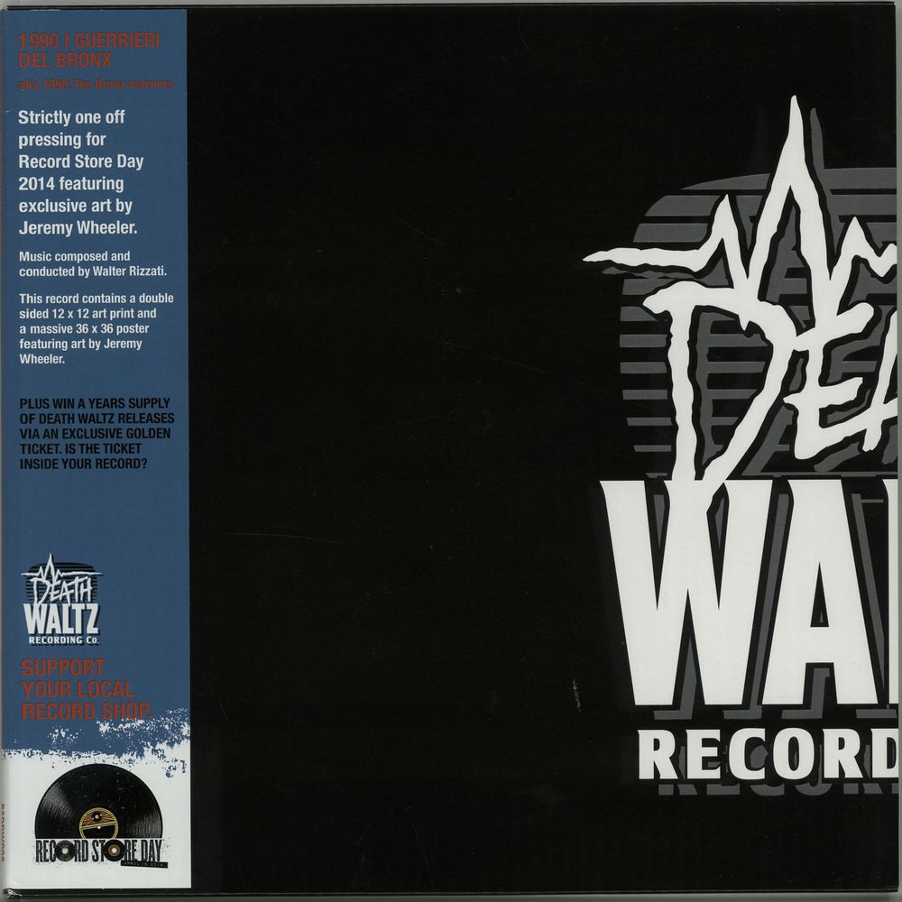 Walter Rizzati 1990 : I Guerrieri Del Bronx - RSD UK vinyl LP album (LP record) RSDDW008