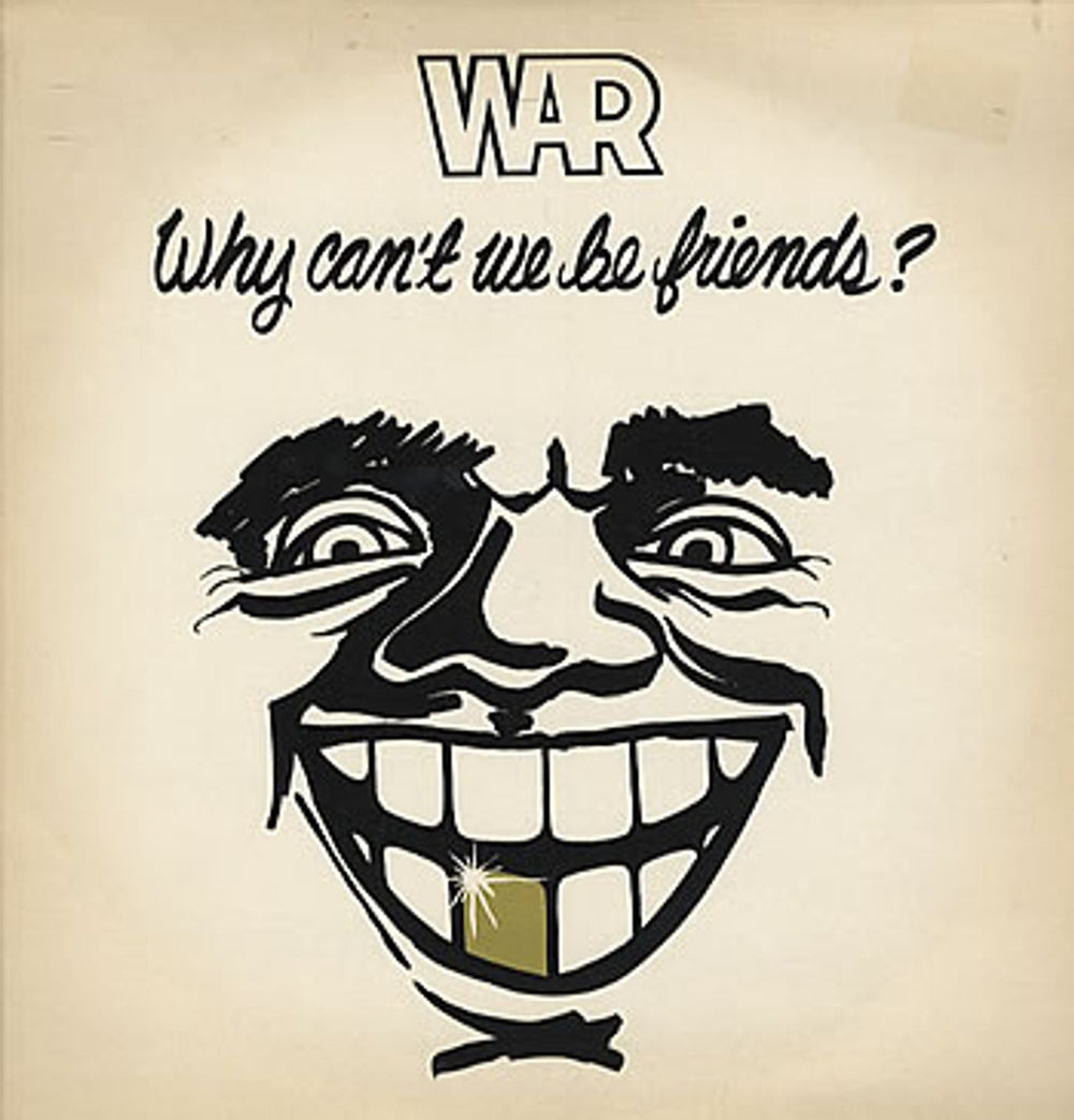 War Why Can't We Be Friends? UK vinyl LP album (LP record) ILPS9378