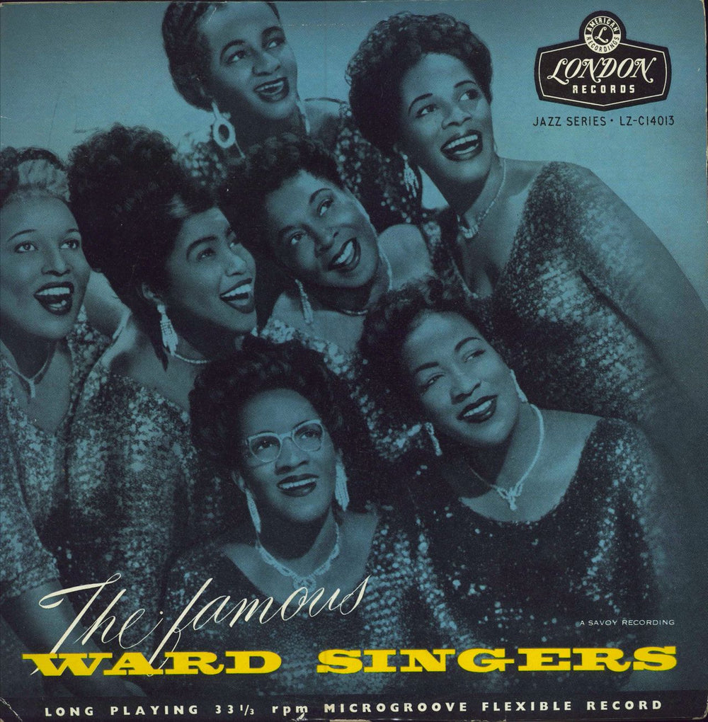 Ward Singers The Famous Ward Singers Of Philadelphia Pa. UK 10" vinyl single (10 inch record) LZ-C14013